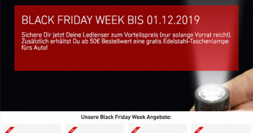 LEDLENSER Black Friday Week