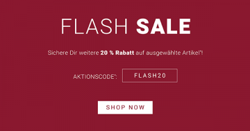 FlashSale bei Pierre Cardin