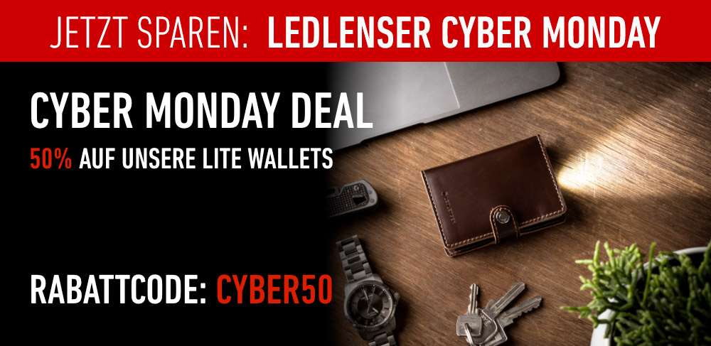 Cyber Monday Rabatt bei Ledlenser