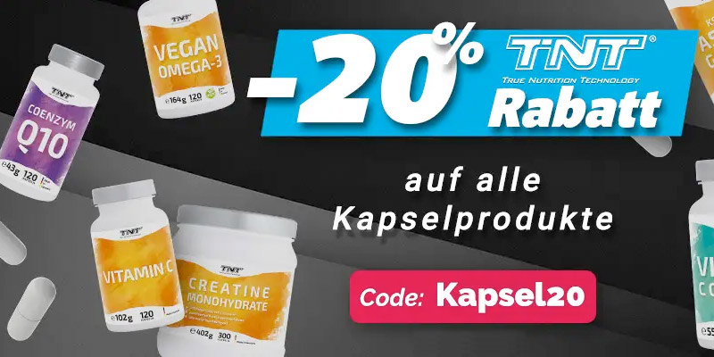 Rabatt-Aktion bei TNT-Supplements