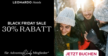 Rabatt-Aktion bei Leonardo-Hotels